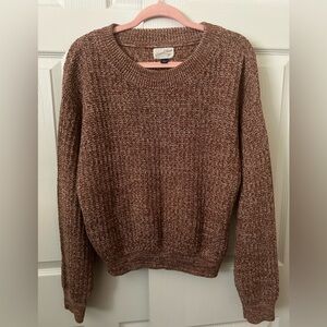 Universal Thread Women's Marled Brown Sweater